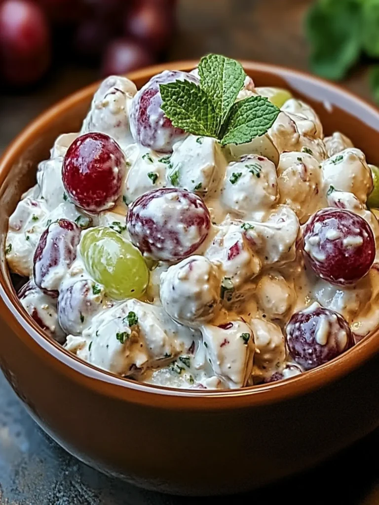 Creamy Grape Salad That’ll Refresh Your Taste Buds Today